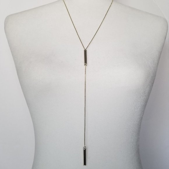 Kendra Scott Jewelry - Kendra Scott Shelton Silver Lariat Necklace